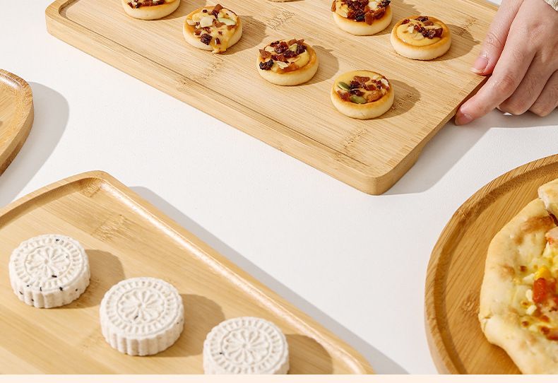 2-Tier Wooden Cake Stand - Premium Dessert Display For Fruits Candy & Pastries - Multi-Level Serving Tray_voghion.com