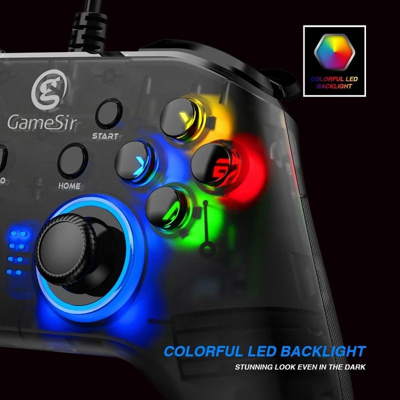 GameSir T4w Gamepad cablato USB Game Controller con vibrazione_voghion.com