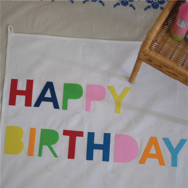 Oh Happy Day Cloth Baby Background Clothing Photography Placement Props_voghion.com
