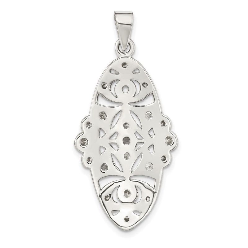 Sterling Silver Polished Knot Dangle Shephard Hook Earrings_voghion.com