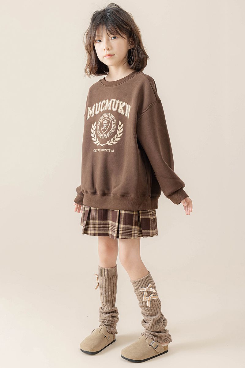 Calzini con fiocco per bambini Calzini lunghi al polpaccio Calzini caldi in pile Lolita_voghion.com