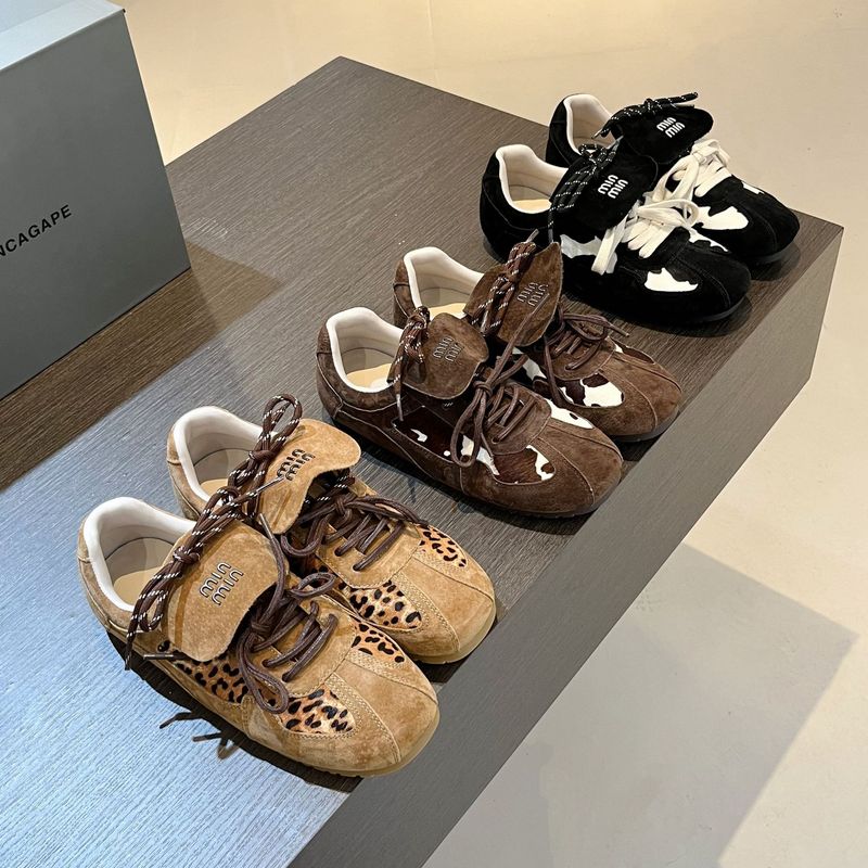 Scarpe da donna versatili Agan traspiranti in rete casual, nuove di zecca, da allenamento tedesco piatto 2025_voghion.com
