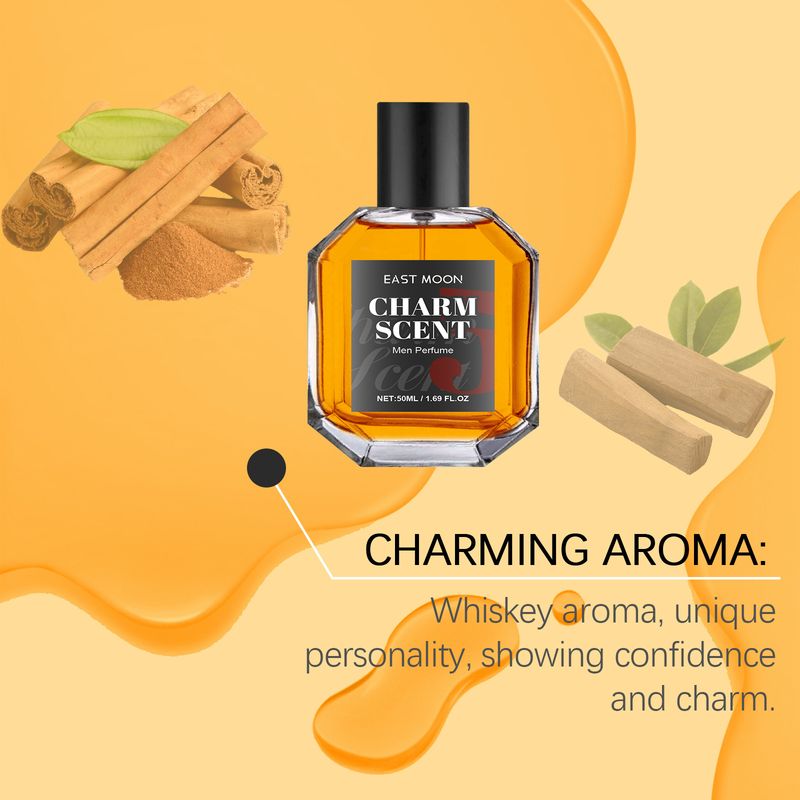 Män Sandelträ Parfym Spray Flirtande Feromon Icke-stimulering Långvarig Doft Romantik Dejt Attrahera kvinnor Doft_voghion.com
