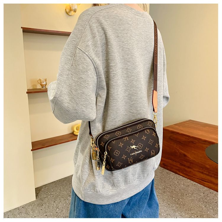 Borsa a mano di fascia alta Borsa a tracolla piccola profumata da donna Borsa a tracolla singola di marca alla moda Borsa a tracolla singola Borsa quadrata piccola alla moda_voghion.com
