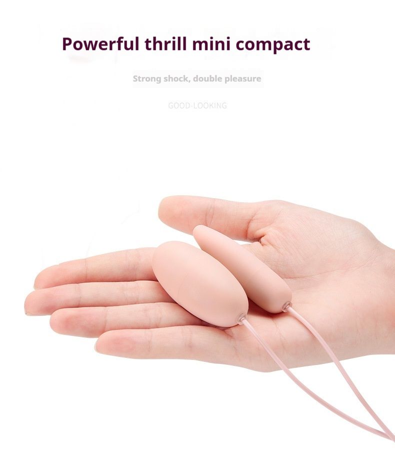 USB Double Jumping Honey Egg Upgraded Adult Couple Toy Rod Sharp Circle Variable Frequency Strong Vibration Product_voghion.com