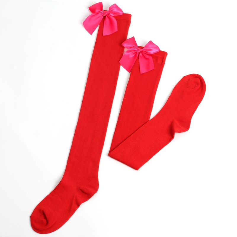 Calze sexy con fiocco per San Valentino sopra il ginocchio, calze alte, calze da donna, calze per feste di appuntamenti_voghion.com