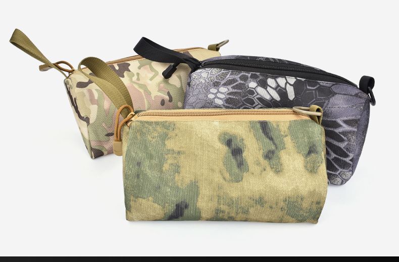 Outdoor Travel Fiess Storage Pouch - N4 Small Camouflage Handbag for EDC and Loose Change_voghion.com
