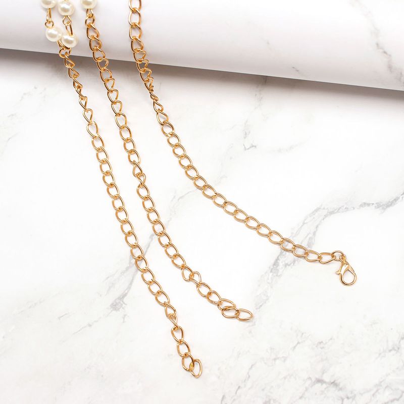 Accessori per capelli Fascia per capelli con strass bohémien, popolare copricapo di perle per principesse barocche_voghion.com