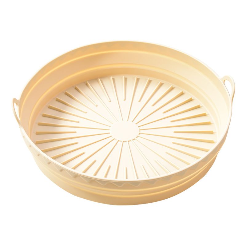 Airfryer Siliconen Bakplaat Multifunctionele Bakplaat Voedselveilige Bakplaat Hoge Temperatuur Opvouwbare Plaat_voghion.com