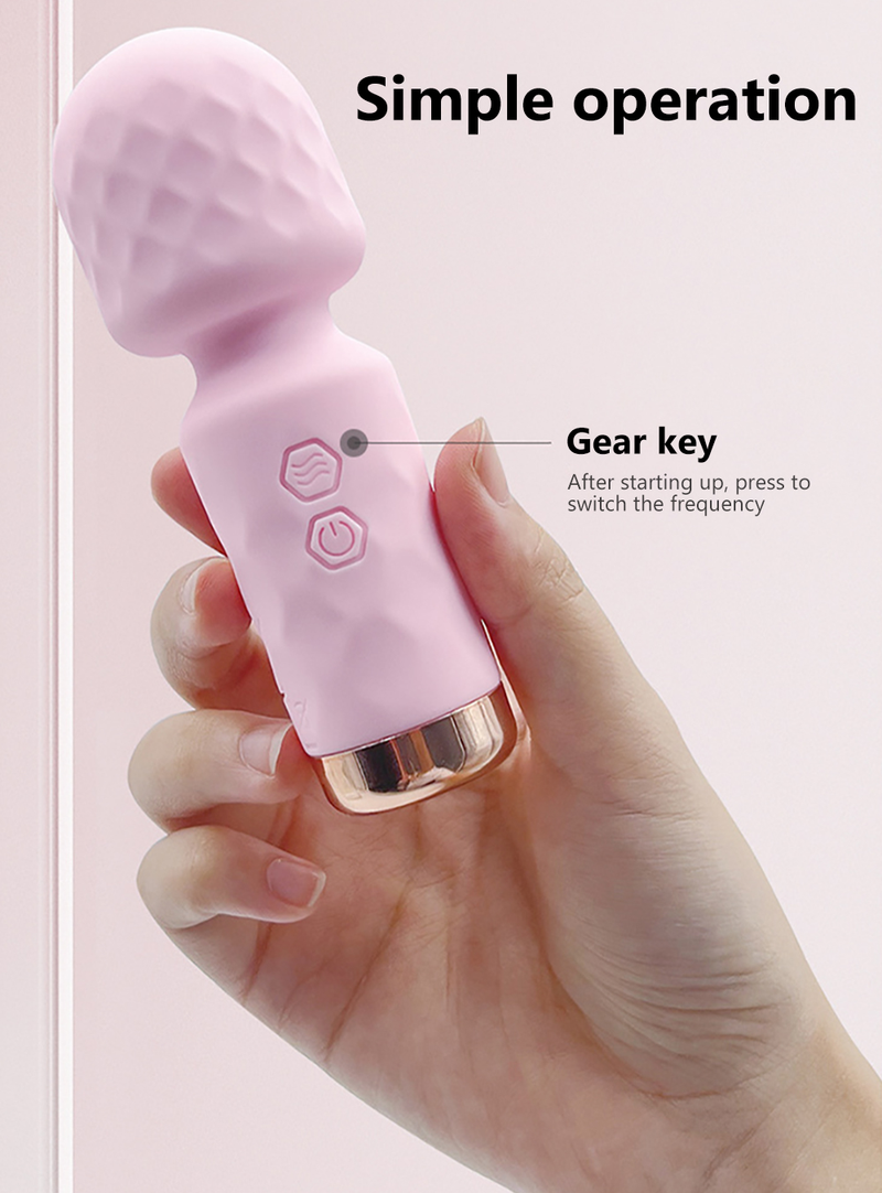 Mini jaudīgi AV vibratori sievietēm, burvju nūjiņas vibrators, sieviešu klitora stimulators, masieris, dildo, seksa rotaļlietas_voghion.com