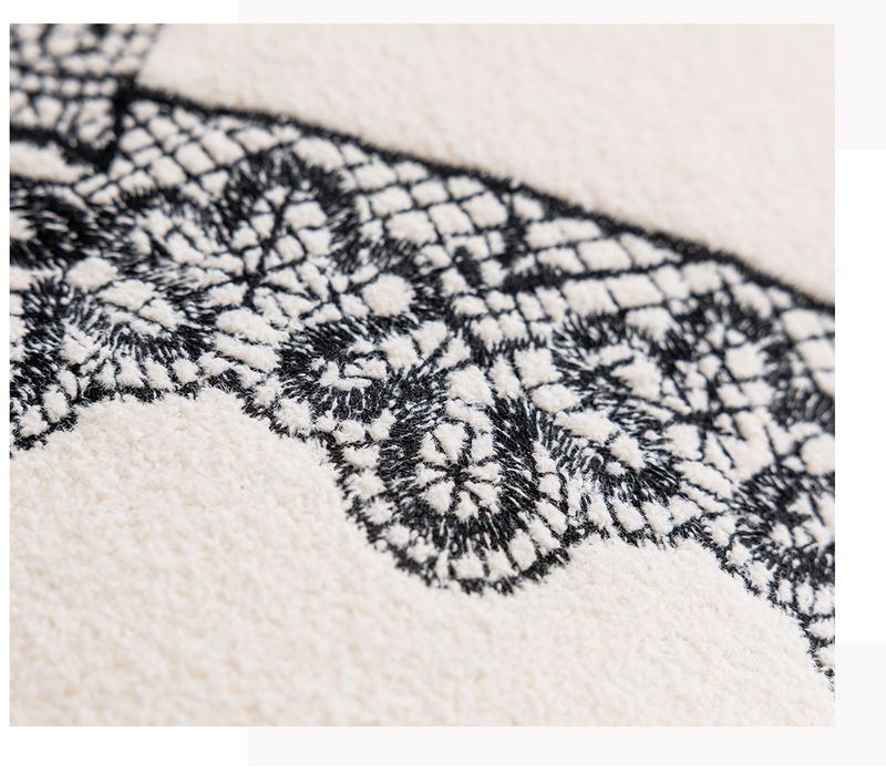 Light Luxury Black Sofa Pillow Cover High End Hotel Model Room Decorative Pillow Bedside Cushion Bed Back Pillow_voghion.com