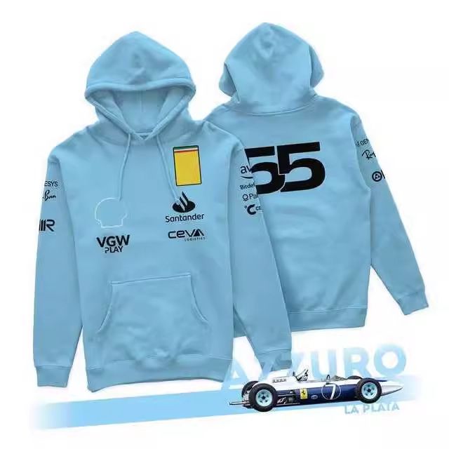 Giacca con cappuccio Alcatraz Windbreaker Color Block Ricamo digitale Grigio Blu Casual Versatile Top_voghion.com