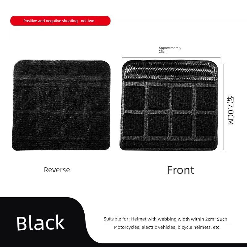 Helm Mountainbike Fahrrad Erwachsene Kinnschutz Unterstützung Ing Klettverschluss selbstklebende Schwamm Schutzpolster_voghion.com