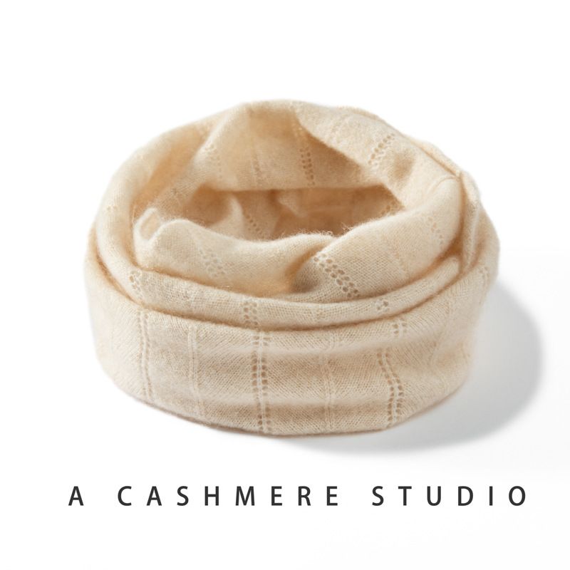 Kaschmirpullover für Herbst und Winter, Kälteschutz, Strickschal, leicht, wärmend, Halswärmer, auf Lager_voghion.com