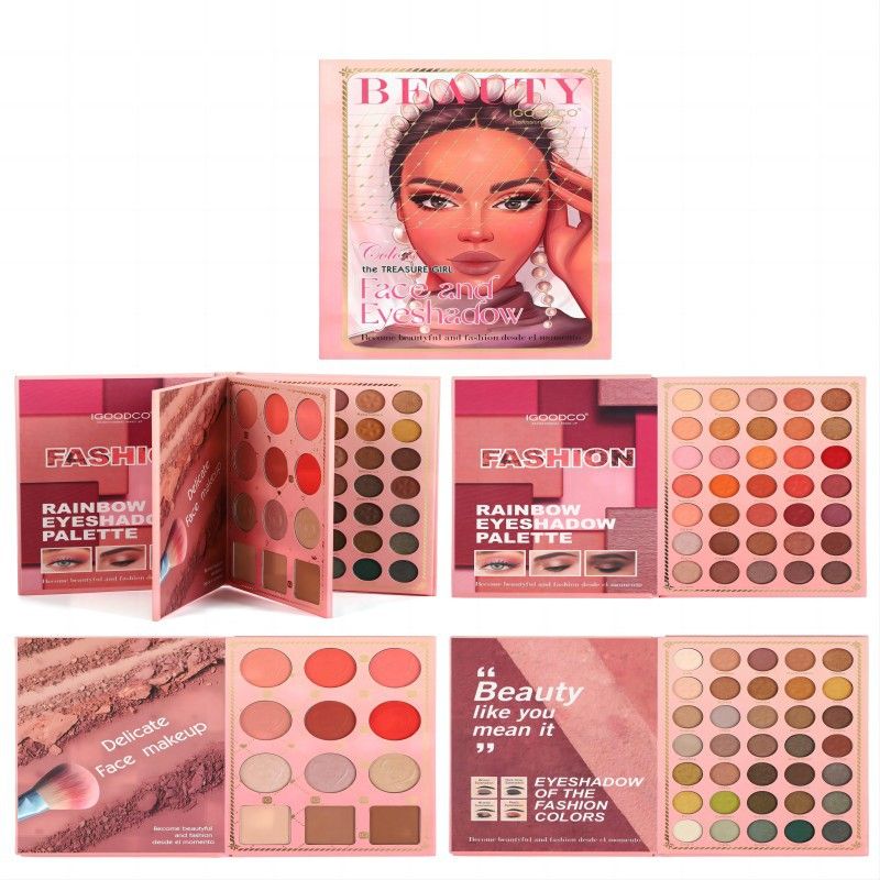 Eye Shadow 82 Color Eyeshadow Palette Sample Pearlescent Blush Integrated Makeup Book Factory Direct Sales Only_voghion.com
