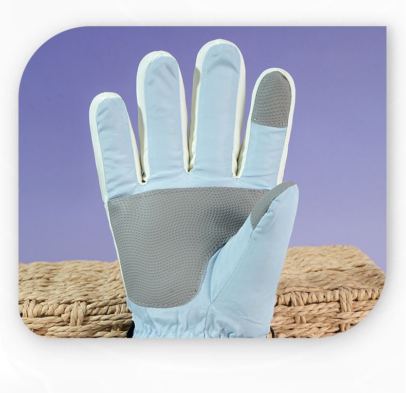 Luvas de esqui de inverno femininas - compatíveis com tela sensível ao toque, resistentes à água, com isolamento térmico para snowboard, ciclismo e atividades ao ar livre_voghion.com