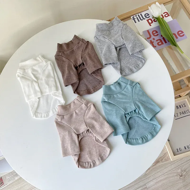Baumwoll-Rollkragenpullover für Hunde von PawParty Store_voghion.com