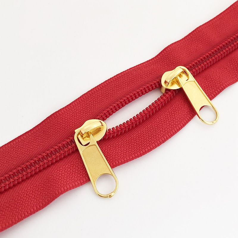 Cerniera in nylon di alta qualità testa n. 3 n. 5 n. 8 n. 10 accessori doppia trazione riparazione bagagli zaino scuola copripiumino cerniera_voghion.com