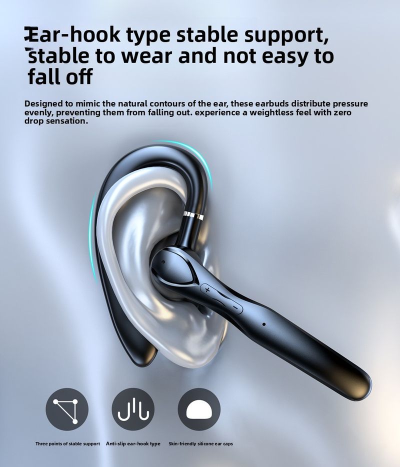【High Quality】 Premium Private Model Twsi33 Bluetooth Earphones Over-Ear ENC Dual Mic Noise Cancelling Call Touch Control Digital_voghion.com