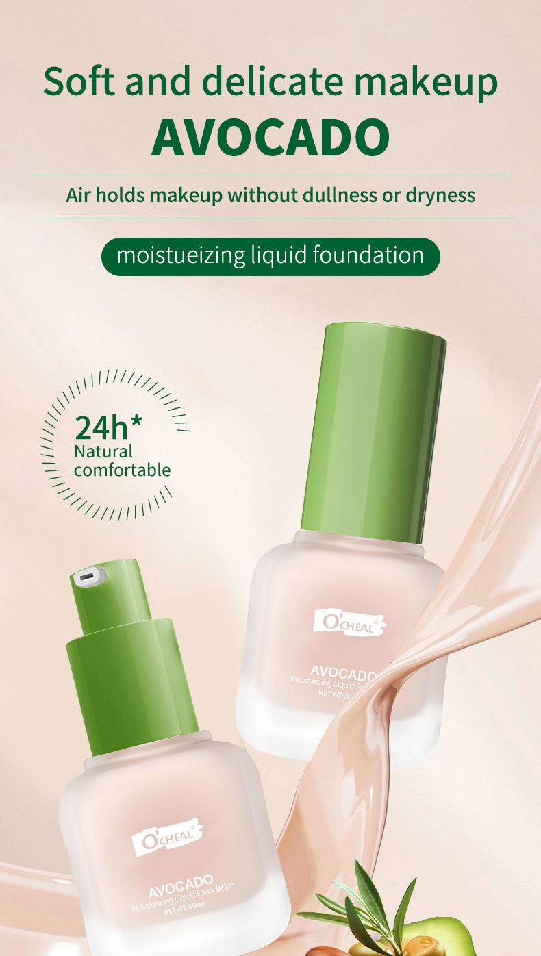 OCHEAL Moisturizing Oil Control Isolation Makeup Primer Plain Brightening Primer Natural Naked Makeup Concealer Foundationavocado Moisturizing | Trans_voghion.com