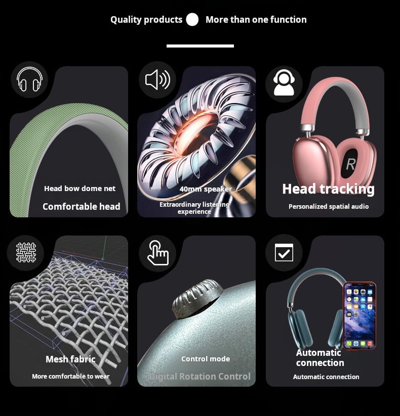 2025 Neue Original Air Max Wireless Bluetooth-Kopfhörer mit Geräuschunterdrückung Mikrofon In-Ear-Sport-Gaming-Kopfhörer Geeignet_voghion.com