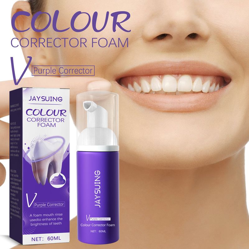 Il dentifricio in mousse Jaysuing pulisce le macchie di tartaro, illumina i denti bianchi, rinfresca l'alitosi e si prende cura delle gengive_voghion.com