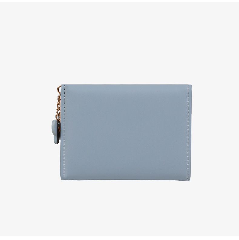 Small short summer women's wallet New INS small fresh multi functional storage PU coin purse_voghion.com