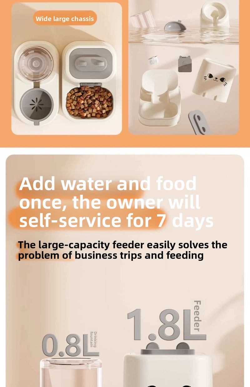 Cat Water Dispenser, Pet Automatic Feeder, Water Bowl Supplies, Dog Water Feeder, Mobile Unplugged Drinking Artifact_voghion.com
