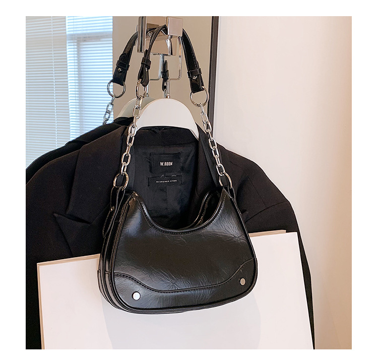 Niche haut de gamme chaîne aisselle sac pour femmes 2023 été nouveau Style Simple polyvalent sac à bandoulière une pièce livraison directe_voghion.com