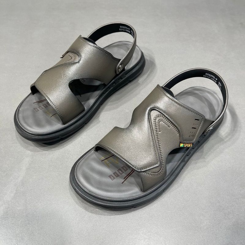 Leder für Herren, weiche Sohle für den Sommer, rutschfest, Outdoor-Sport, Dual-Use-Schuhe für Herren, Autofahren, geruchsdicht, vielseitiger Strand_voghion.com