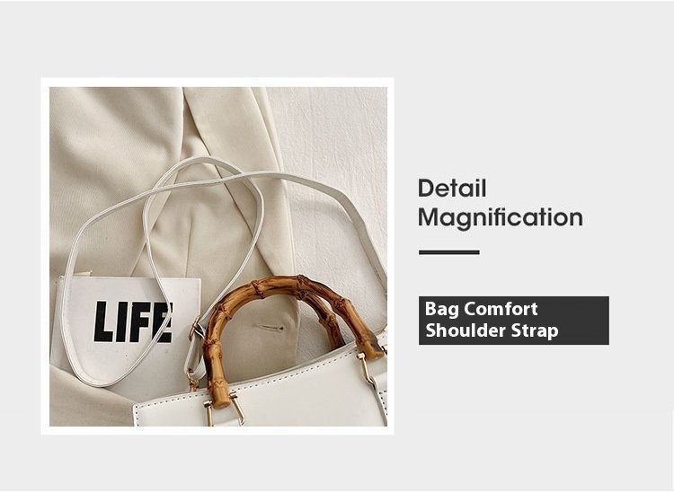 2024 New Tote Bag Women's Bag Foreign Trade Leisure Large Capacity Crocodile Pattern Bag Women's Bamboo Handbag_voghion.com