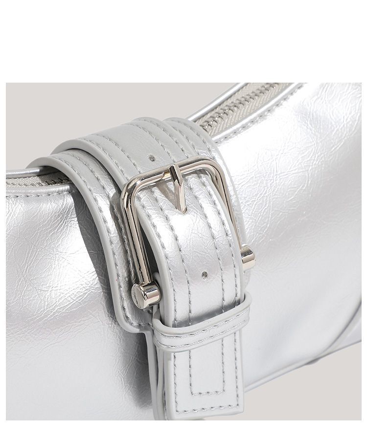 Fashion Commuter Women's 2025 Spring And Summer New Nietzsche Textured Underarm Multifunctional Insert Superman Shoulder Bag Fashionable Hundred_voghion.com