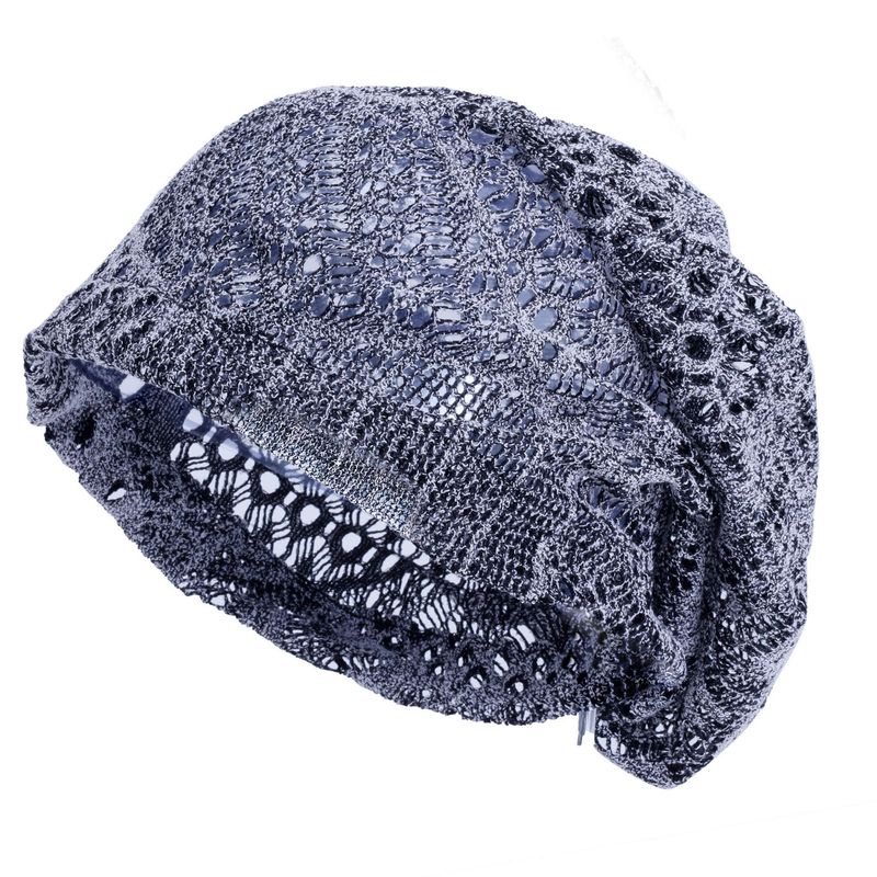 Breathable Hollow Pattern Pile Hat – Women's Summer Pullover For Shopping & Leisure (Fashionable Retro Style)_voghion.com
