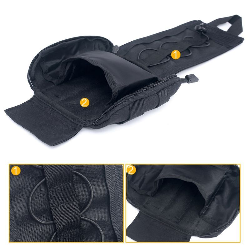 Nödväska Taktisk Väska Vildmarksäventyr Pocketväska Utomhussport Löpning Multifunktionell Cykling Snabbhängande Väska Förvaringsväska_voghion.com