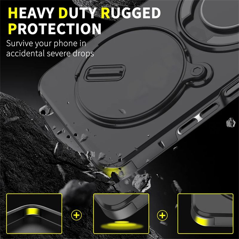 Schuifcamera lens bescherming telefoonhoesjes voor Xiaomi Note 14 Pro Plus magnetische ringhoes Redmi 14C 13 5G achterkant_voghion.com