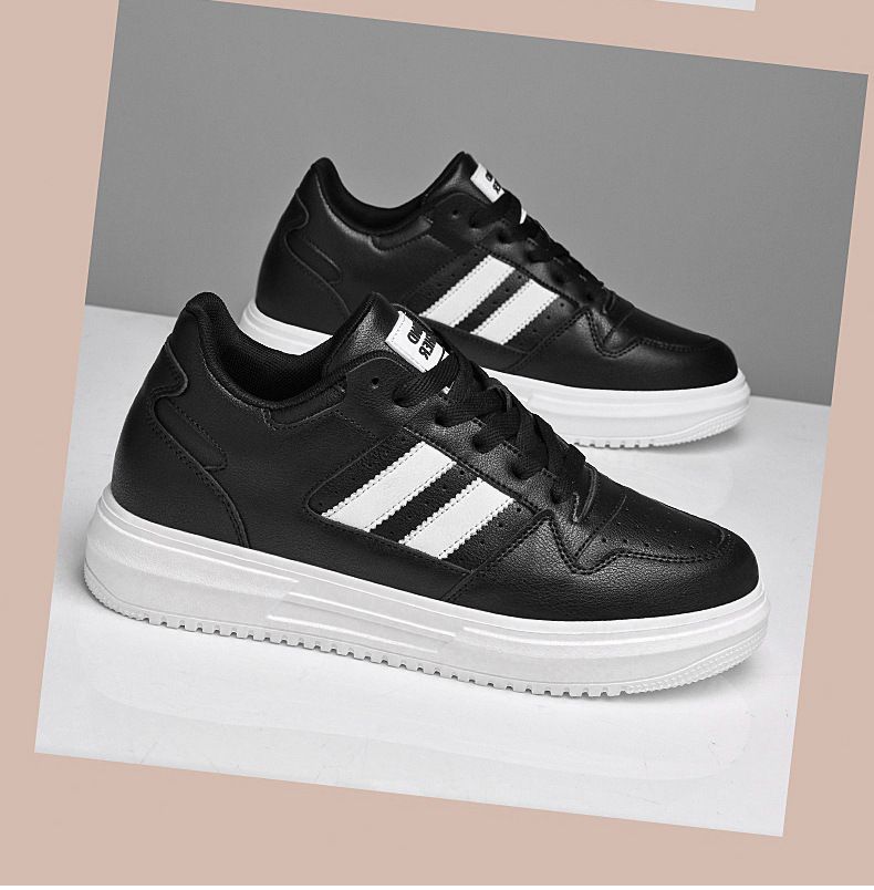 Unsichtbare Höhenvergrößerung Herrenschuhe Lässige kleine weiße Boardschuhe Atmungsaktive, abriebfeste, rutschfeste dicke Sohle_voghion.com