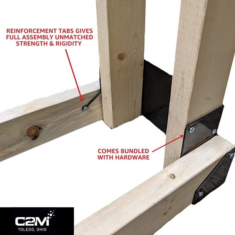 Cross-border fireplace wood rack wood storage rack iron wood storage rack Wood stacking rack heavy wood rack_voghion.com