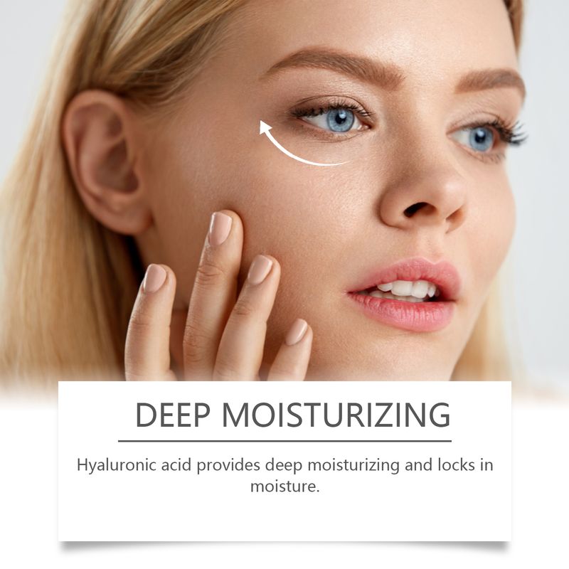 OUHOE Eye Firming Cream, Gently Care And Nourish The Skin Around The Eyes Moisturizing And Hydrating Eye Care Cream_voghion.com