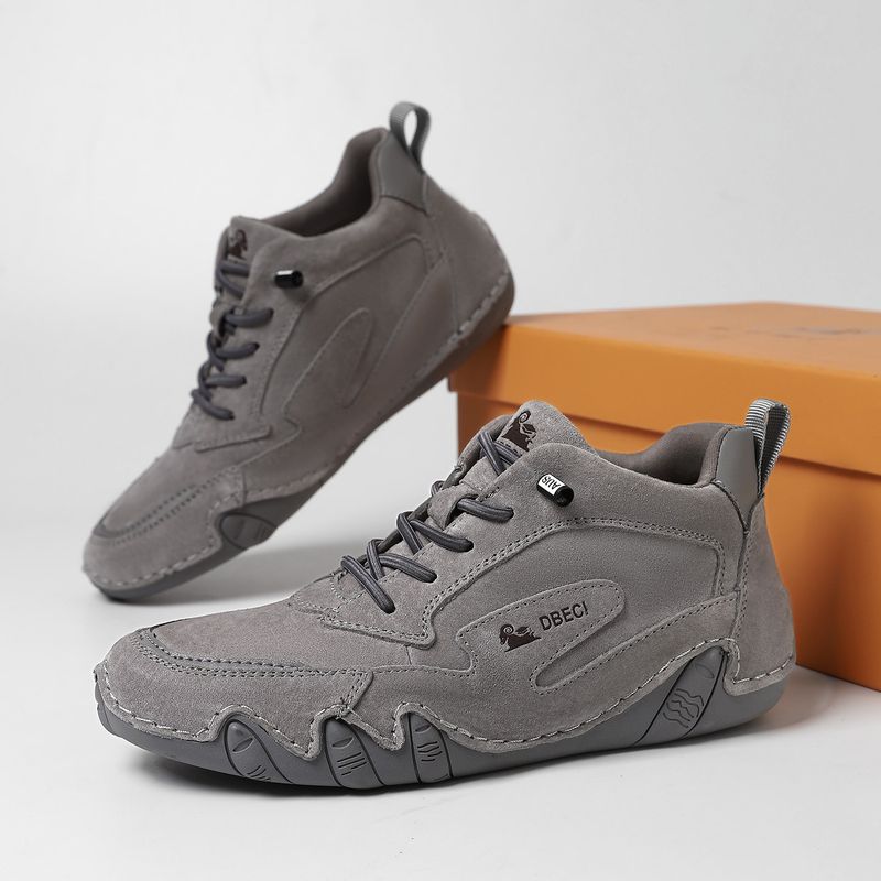 High-top Large-size Women's Shoes First-layer Leather Women's Martin Boots Short Boots Sports And Leisure Shoes Versatile Leather Boots_voghion.com