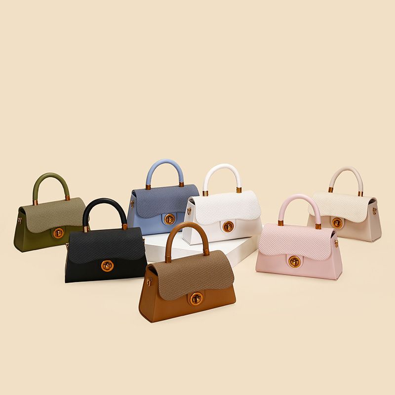 High-end Fashion Trend Handbag For Women 2025 New Versatile Color-blocking Shoulder Crossbody Box Bag_voghion.com