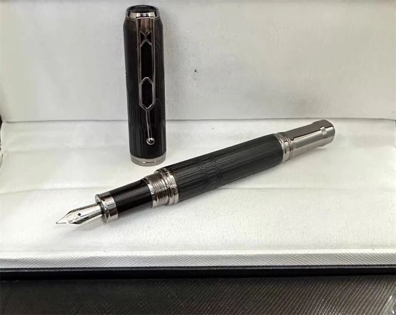 Luxus Die große literarische Figur Gravur Metall Kugelschreiber Tintenroller Füllfederhalter Schreibwaren Büro Schulbedarf Mit Schreiben Hohe Qualität_voghion.com