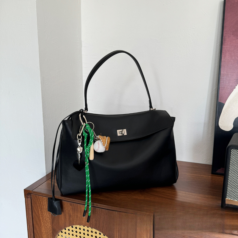 Borsa tote Rodeo, borsa da viaggio in pelle bovina di alta qualità, rilassata, minimalista e di grande capacità, borsa a tracolla_voghion.com