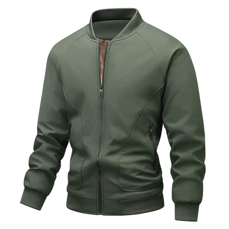 Herbst- und Winteroberbekleidung für Herren aus Graphenfleece, dick, neuer, lockerer Baseballkragen, lässiger Trend-Baumwolljacke für Jugendliche_voghion.com