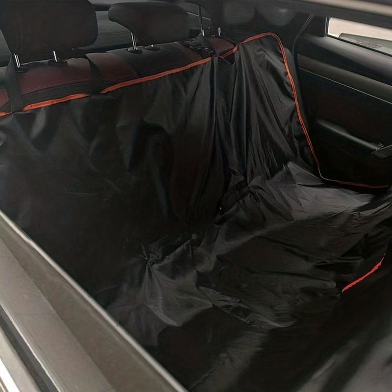 Hundeabdeckung Rücksitz Haustiermatte Anti-Schmutz Anti-Kratzfest Universal für Autos LKW SUV Autozubehör_voghion.com
