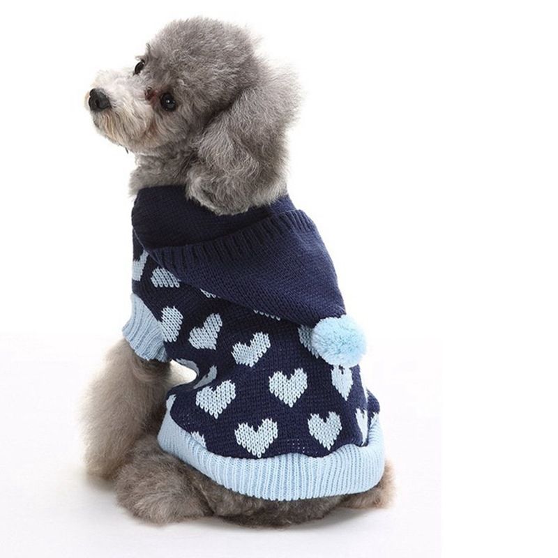 Weihnachten Halloween Teddy Hundekleidung Herbst Winter Haustier Pullover_voghion.com