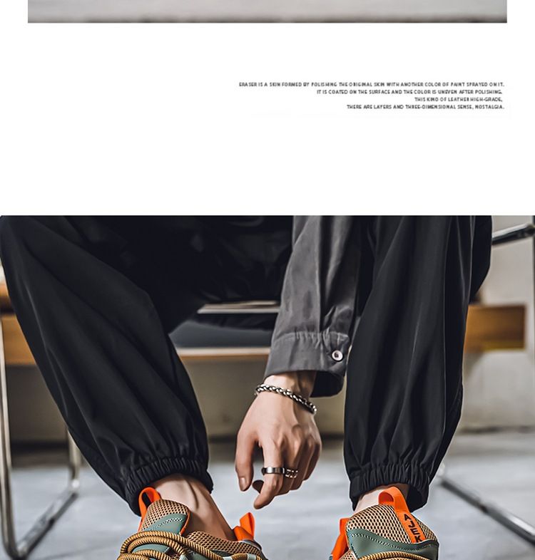 New breathable mesh top thick sole increase fashion sports casual shoes_voghion.com