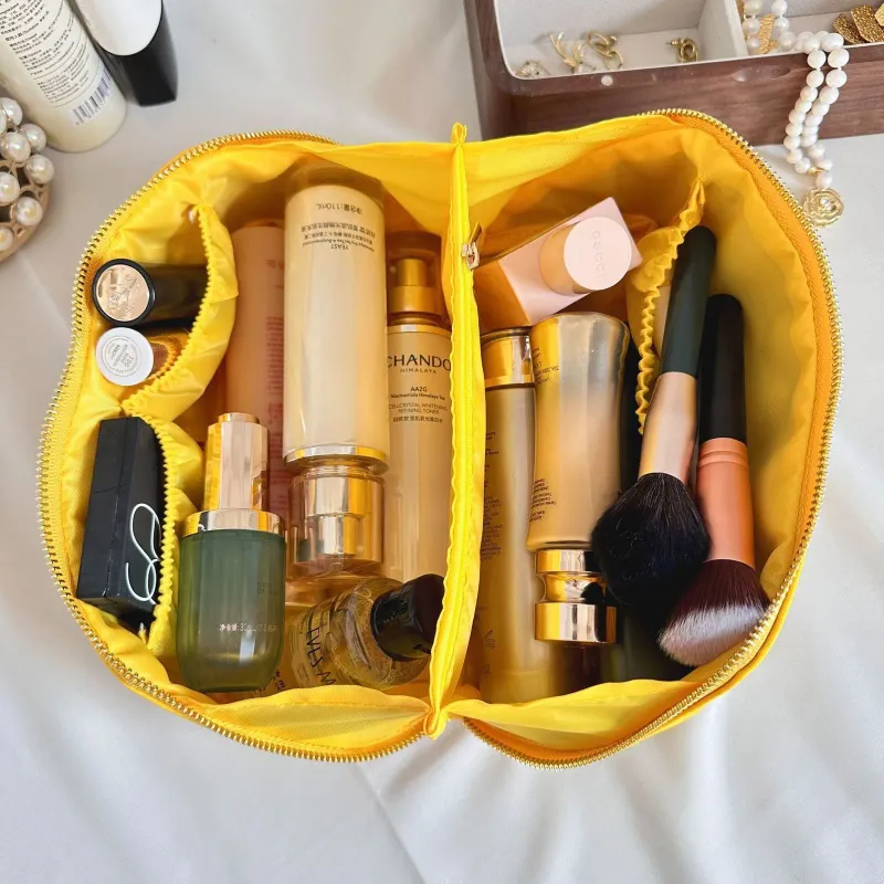 Kosmetiktaschen Hüllen Candy Color Damen Paste Buchstaben Damen Tragbare Make-up-Tasche Handtaschen Große Kapazität Weibliche Reise_voghion.com