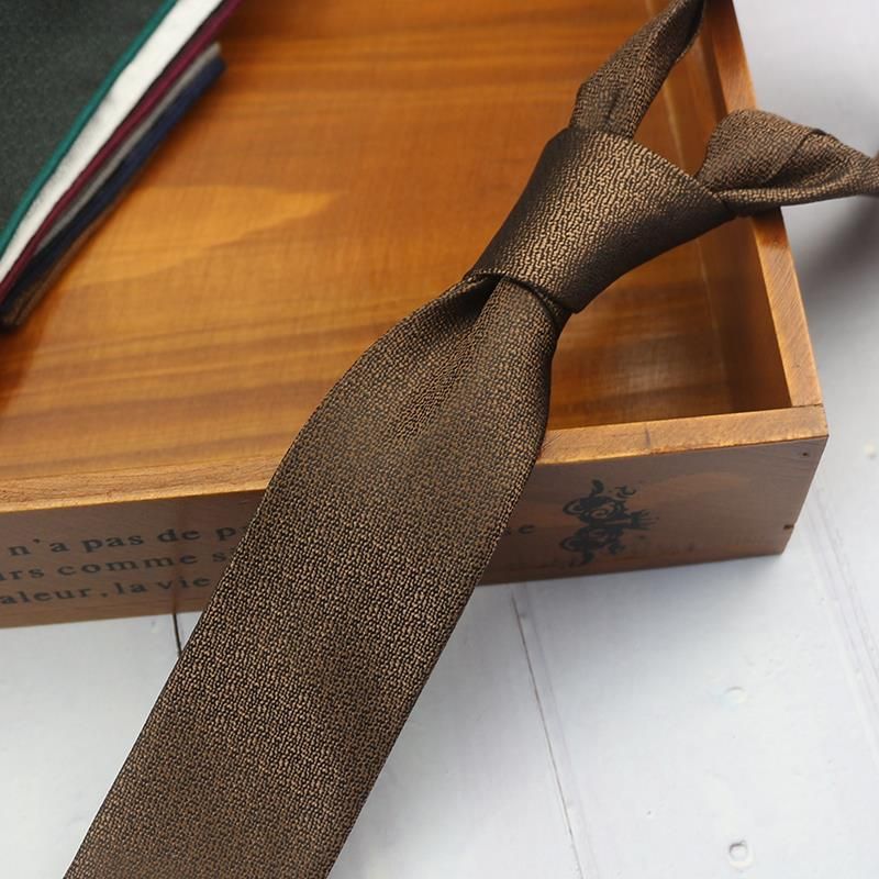 Cravatta stretta da uomo, stile coreano, casual, professionale, da 6 cm, tinta unita, grigia, versatile, nera, per studenti_voghion.com