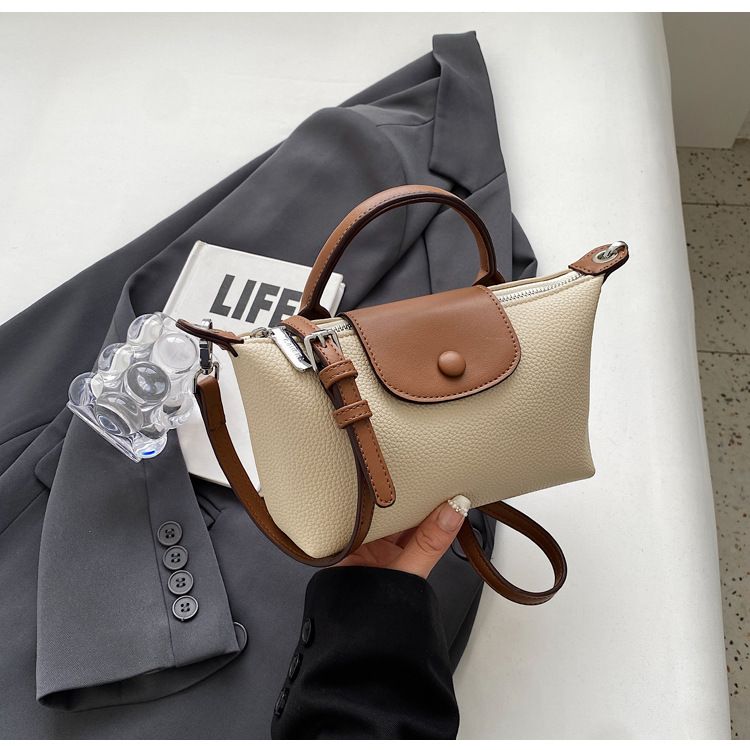 High quality texture handbag 2024 New Dragon bags Xiang popular dumpling versatile single shoulder crossbody bag_voghion.com