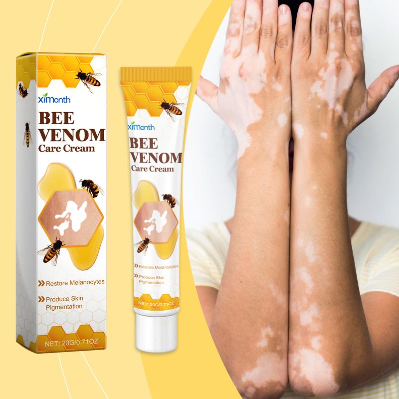 Ximonth venin de albine cremă de îngrijire pentru pete albe venin de albine repararea pielii hidratantă îngrijirea pielii cremă topică_voghion.com